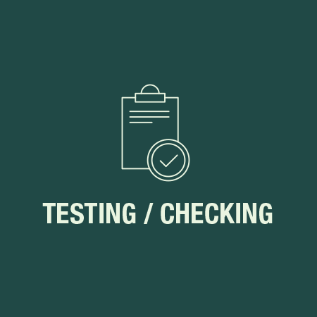 Testing / checking