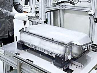Batteriemontage
