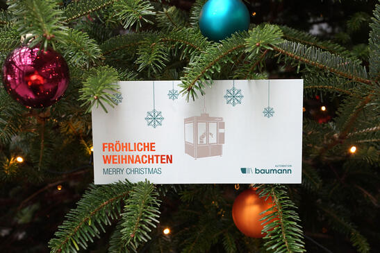 Karte Fröhliche Weihnachten