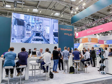 Messestand-Baumann-automatica2022